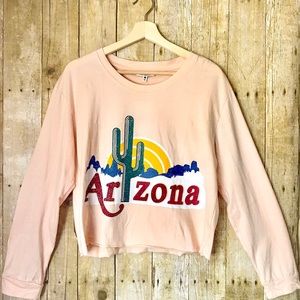 Pink Arizona Graphic Long Sleeve